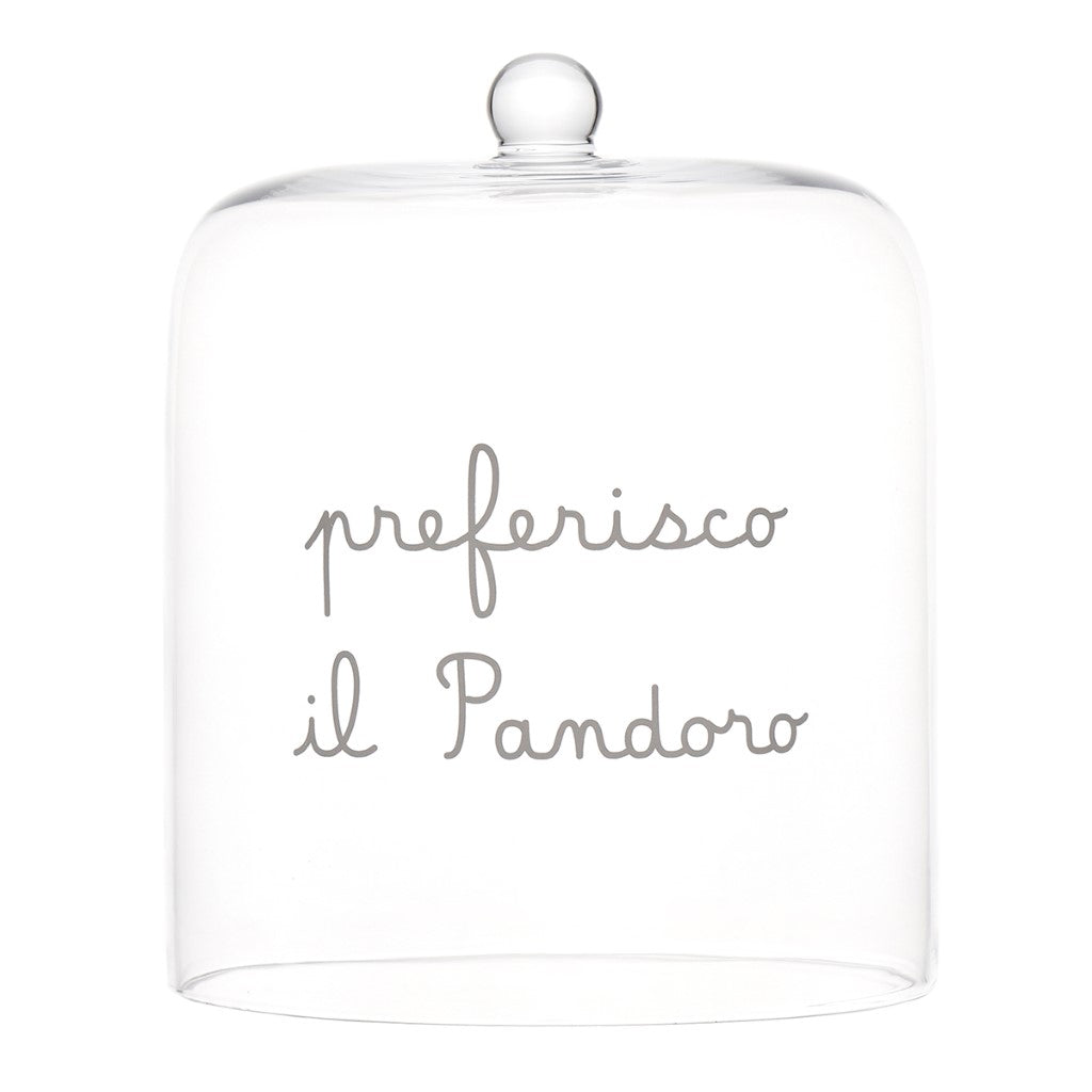La Campana "preferisco il Pandoro" di Simple Day è la scelta perfetta per chi ama il dolce tradizionale italiano durante le festività natalizie. Con la sua forma a campana, è l'ideale per presentare e conservare il Pandoro, con la garanzia di una freschezza perfetta. cm Ø 24,5x29 h. In negozio e online su tuttochic.live