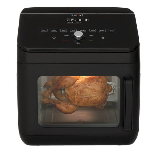 Forno multifunzione compatto ma allo stesso tempo molto capiente (13L di capacità) con la velocità e l'efficienza di una friggitrice ad aria, in grado di: grigliare, arrostire, tostare, cuocere, riscaldare, disidratare. Capienza: 13 L• Dimensioni: 35 x 34.5 x 37,5 cm• Peso: 8.2 kg. In negozio e online su tuttochic.live