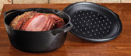 Casseruola Forno olandese con coperchio in ghisa pretrattata• Capacità : 4 Lt• Dimensione: 27,9 x 27,7 Ø x 13,7 cm• 5,80 kg In negozio e online su tuttochic.live