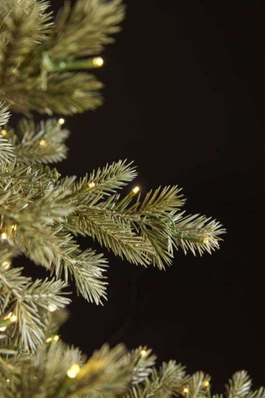 Albero di Natale EDG Pino Argentato 240 cm con 4000 LED