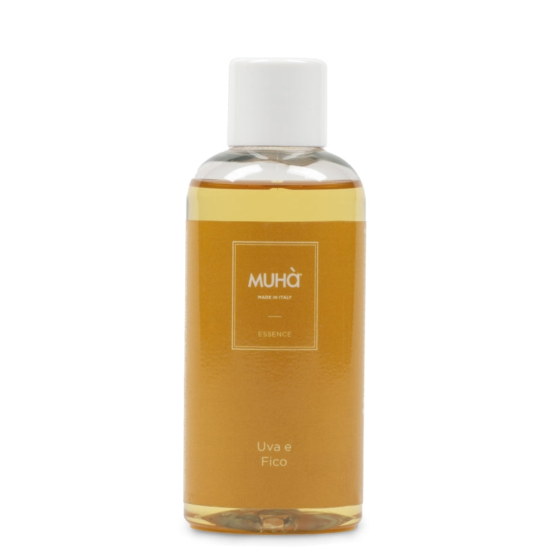Ricarica profumatore d'ambiente con diffusore a forma di fiore e stick in fibra. UVA E FICO Fragranza fruttata con intense note d’uva e fico, accompagnate da delicati profumi di rosa, fiori d’arancio, mela e pera, danno allegria e positività. In negozio e online su tuttochic.live
