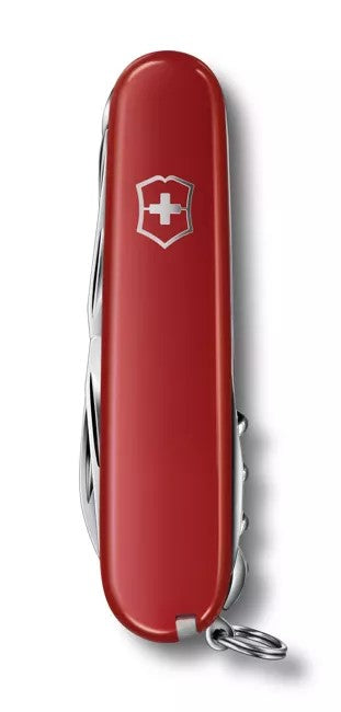 Multiuso Huntsman, con l’aggiunta delle forbici e del seghetto per legno, sei pronto a tagliare praticamente tutto. Quando è il momento di lasciare il computer e i sentieri conosciuti, sarai contento di avere in tasca Huntsman. 15 funzioni. In negozio e online su tuttochic.live