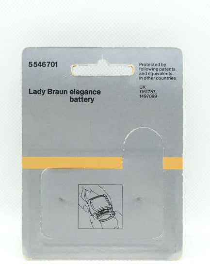 Lamina di ricambio 5546701 per rasoi Braun Lady. Adatta ai seguenti modelli: Lady Braun Elegance battery. In negozio e online su tuttochic.live