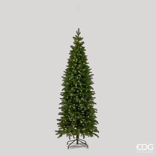 Pino Slim albero Natale EDG H180 con 360 MiniLED