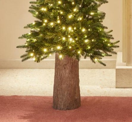 base tronco EDG h 55 cm per albero di Natale