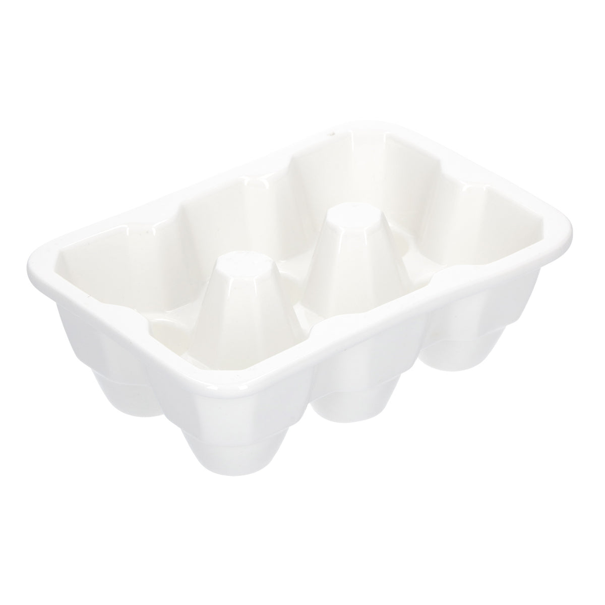Contenitore per 6 uova rettangolare in porcellana bianca. Dimensioni: 16 x 11 x h 5 cm Lavabile in lavastoviglie Utilizzabile in microonde Utilizzabile in forno tradizionale. In negozio e online su tuttochic.live