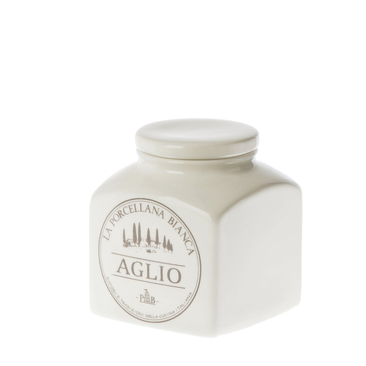 Barattolo in porcellana con fori, ideale per conservare l'Aglio cc. 500.Dimensioni : 9,5x9,5xh11 cm, pratici e utili, caratterizzano ambienti curati in ogni minimo dettaglio. In negozio e online su tuttochic.live