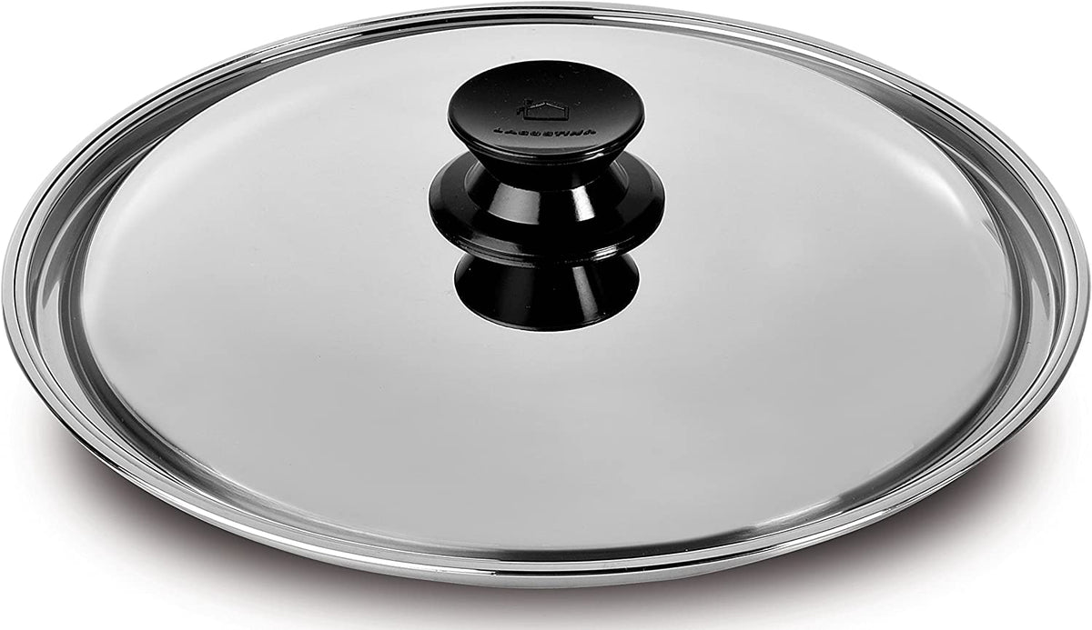 Coperchio bombato in acciaio inox con pomolo in bachelite di Lagostina linea Classica. In negozio e online su tuttochic.live
