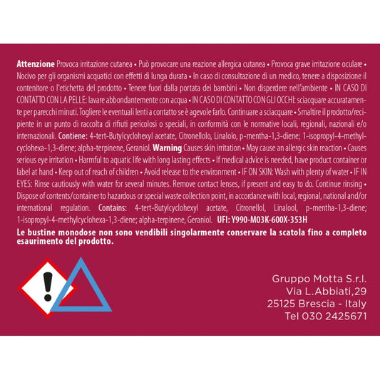 SEMI NATURALI PROFUMATI Usando l’aspirapolvere potrai profumare piacevolmente i tuoi ambienti. • SEMI NATURALI • SENZA SILICONI• SENZA PARABENI. 5 BUSTINE fragranza MELOGRANO L’intenso profumo dell’arancio si alterna alla delicata fragranza di pesca ed al fresco sentore del melone. In negozio e online su tuttochic.live