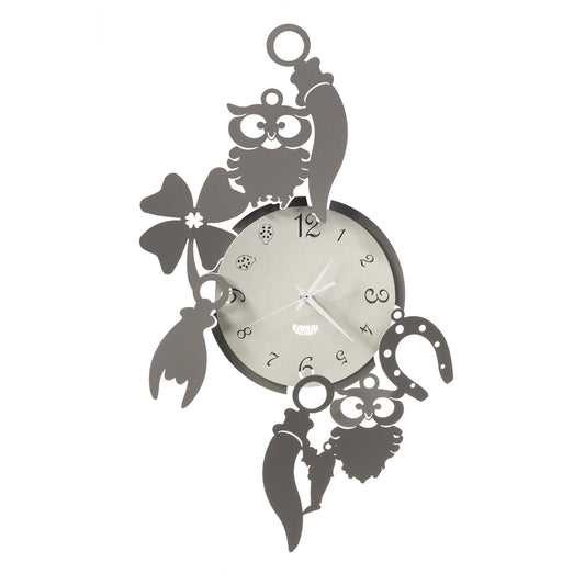 Orologio da parete portafortuna buffo Good Luck