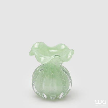 Vaso Portafiori in vetro colorato h 12 Sacchetto. Disponibile in 3 colori: rosa, verde chiaro e azzurro Dimensioni: cm Ø 10 x h 12. In negozio e online su tuttochic.live