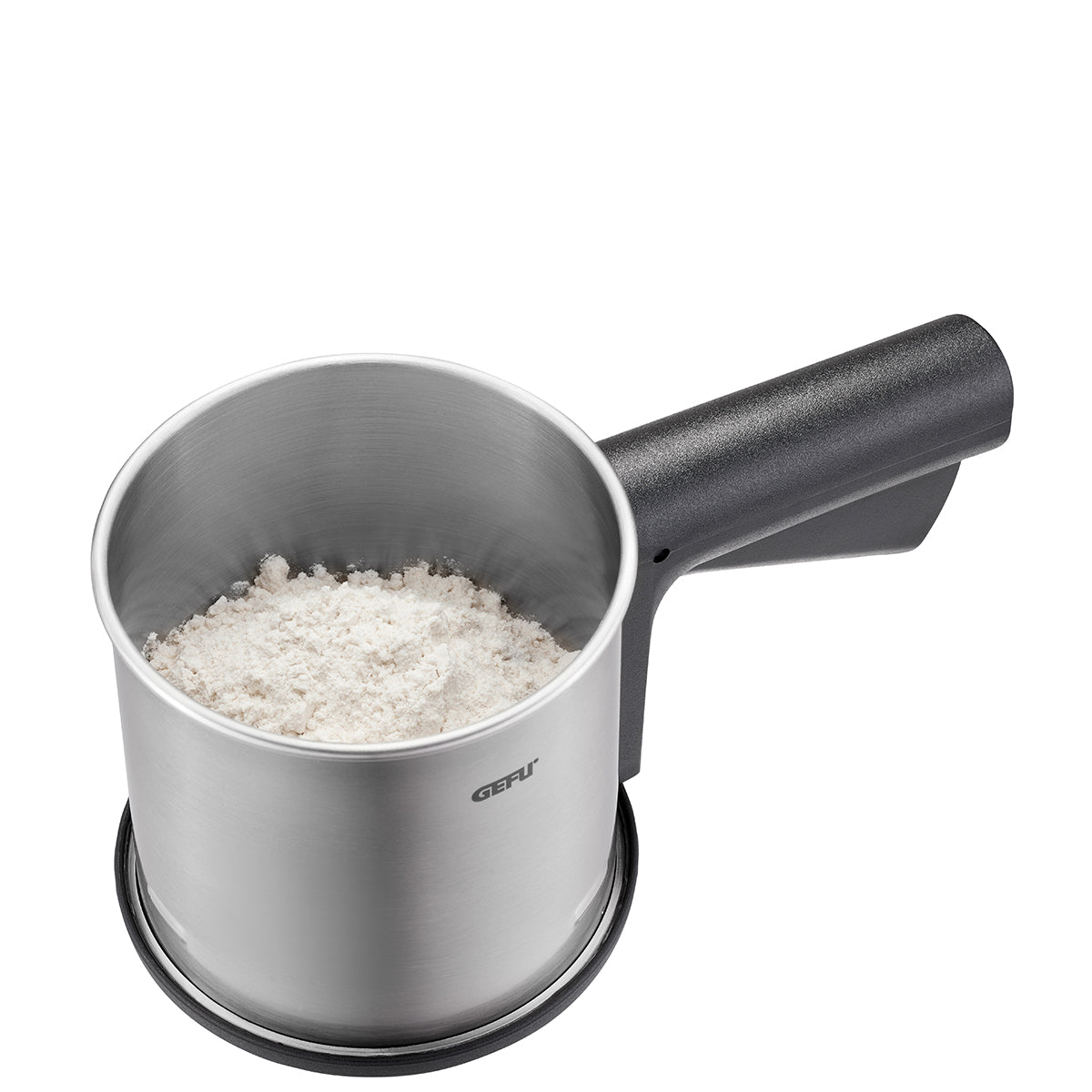 Il pratico setaccio SIVA ad una mano permette di setacciare in modo uniforme e con particolare facilità farina, zucchero a velo, cacao in polvere e altri ingredienti secchi da forno. Dimensioni: L 20,5 cm, P 10,5 cm, H 10,0 cm acciaio inossidabile/plastica di alta qualità. In negozio e online su tuttochic.live