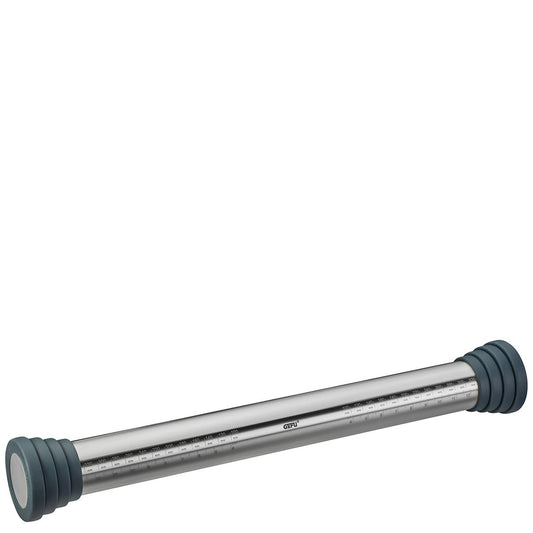 Con il mattarello REGO è possibile rullare la pasta secondo lo spessore desiderato. Perfetto per dolci, biscotti, pizza, pasta e molto altro ancora. mattarello in acciaio inox regolabile: 0 mm, 2,5 mm, 5 mm, 7 mm, 10 mm dimensioni cm Ø 5,5 lunghezza 39,7 cm. In negozio e online su tuttochic.live