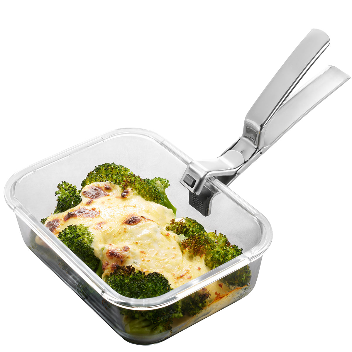 Niente più dita scottate: con FIXIT, casseruole calde, teglie da forno e per pizza possono essere afferrate in modo sicuro e comodamente rimosse dal forno. resistente al calore fino a 250° Dimensioni: L 19,2 cm, P 3,0 cm, H 6,5 cm acciaio inossidabile/silicone. In negozio e online su tuttochic.live