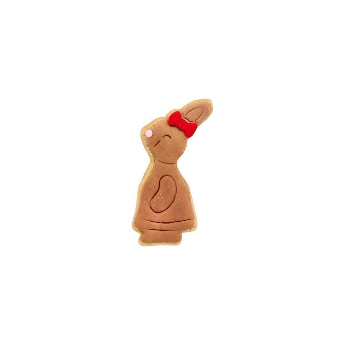 Lo stampino per biscotti a forma di coniglio vestito di Birkmann conferisce un tocco particolarmente grazioso alla pasticceria .In acciaio inox Dimensioni: 3,5 x 2,5 x 8 cm. In negozio e online su tuttochic.live