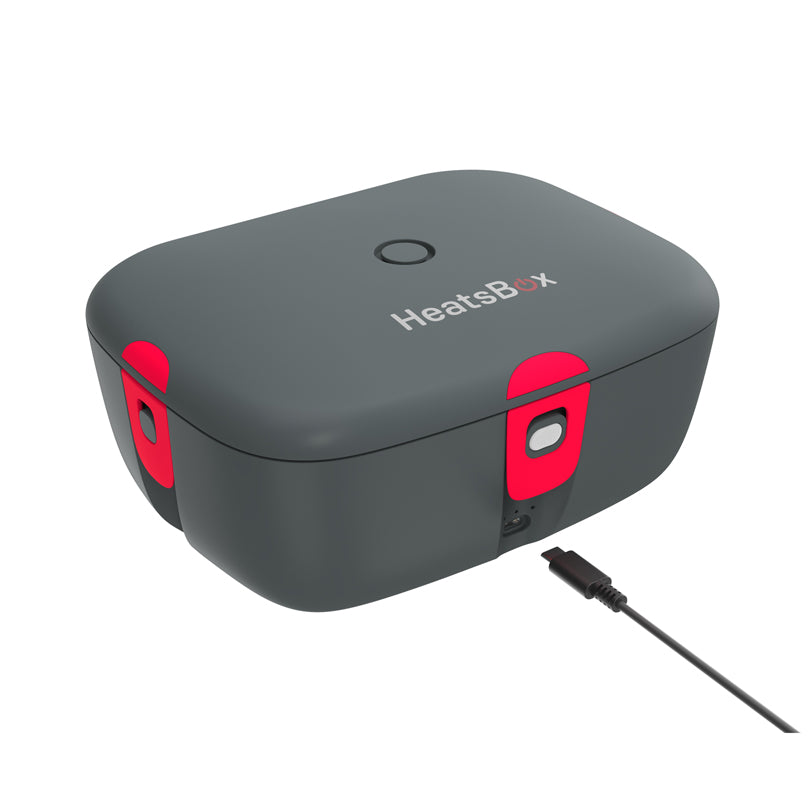 Riscaldare, cucinare, mantenere al caldo: il lunchbox riscaldante ed alimentato a batteria HeatsBox Go riscalda, grazie al riscaldamento speciale del fondo, i vostri piatti in soli 15-25 minuti. In negozio e online su tuttochic.live
