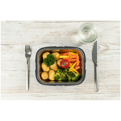 Riscaldare, cucinare, mantenere al caldo: il lunchbox riscaldante ed alimentato a batteria HeatsBox Go riscalda, grazie al riscaldamento speciale del fondo, i vostri piatti in soli 15-25 minuti. In negozio e online su tuttochic.live