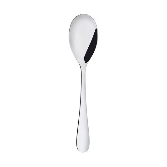 Realizzati in acciaio inox 18/10 con finitura lucida a specchio ideali per caffè e tè. Dimensioni: cm 15 x 3 Spessore: 2 mm Manutenzione: Lavare in lavastoviglie fino a 65°C negli appositi cestelli per posate e cassetto posate. In negozio e online su tuttochic.live