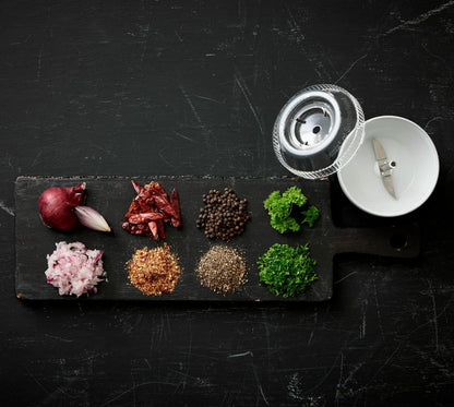 Tritatutto Bamix per ingredienti secchi come spezie e noci.