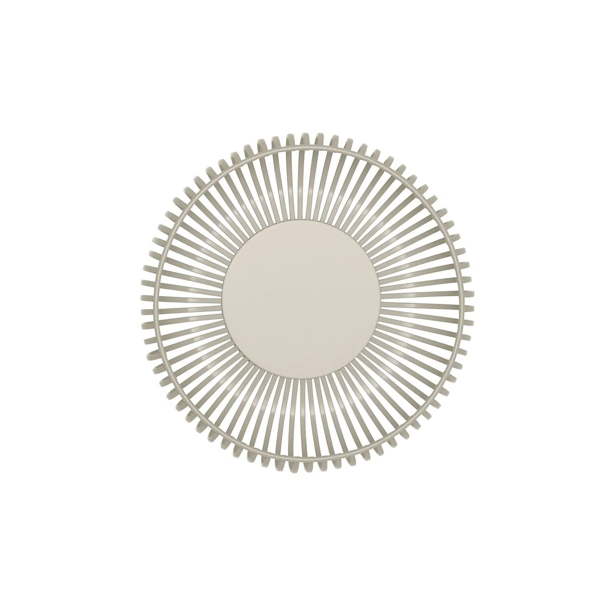 Ciotola LITO taglia M di Blomus in acciaio verniciato a polvere colore bianco o nomad, diametro 25 cm.
