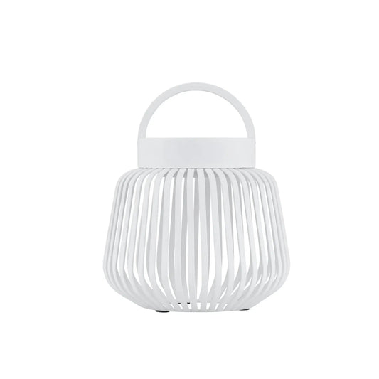 Lampada LED mobile da tavolo LITO XS Blomus bianca/nomad per interni ed esterni.
