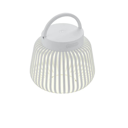 Lampada LED mobile da tavolo LITO XS Blomus bianca/nomad per interni ed esterni.
