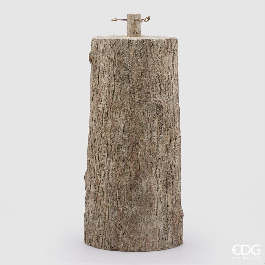 base tronco EDG h 65 cm per albero di Natale 

