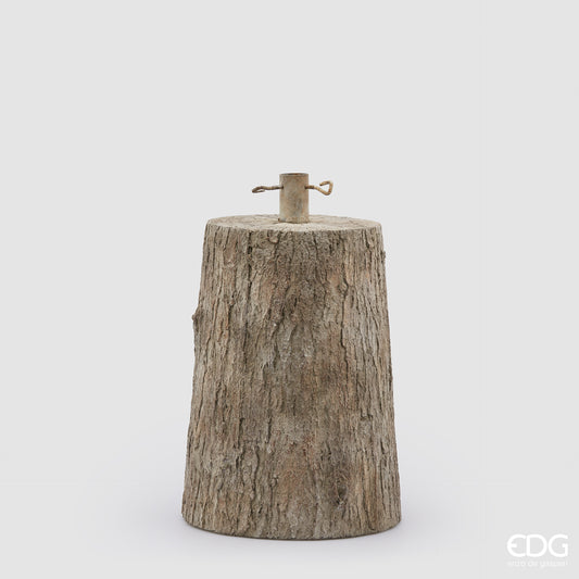base tronco EDG h 43 cm per albero di Natale 