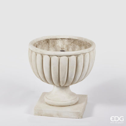 Base per Albero di Natale a Coppa Classica in Resinpietra H 46 cm – EDG Enzo De Gasperi