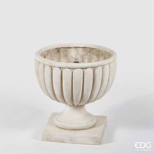 Base per Albero di Natale a Coppa Classica in Resinpietra H 46 cm – EDG Enzo De Gasperi
