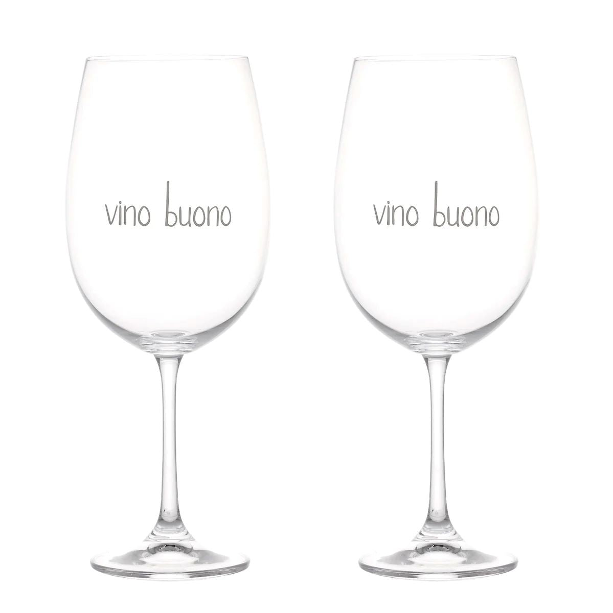Goditi i tuoi vini preferiti con un tocco di classe grazie a questo set di 2 calici da degustazione in vetro cristallino. Perfetto per un regalo o per te stesso. Set di 2 calici 64 cl Altezza 24 x 9,8 cm. Disegnato e prodotto in Italia. In negozio e online su tuttochic.live