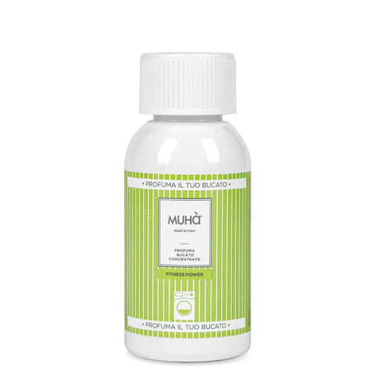 Flacone profuma bucato Fitness Power 100 ml fragranza fresca.