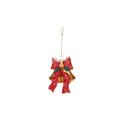 Realizzato con plastica decorata, questo addobbo porterà un'atmosfera incantata e unica al tuo ambiente natalizio. Regala un tocco di lusso al tuo albero con questo elegante addobbo. Dimensioni: 8.8 x5.5 x 11.1 cm. In negozio e online su tuttochic.live