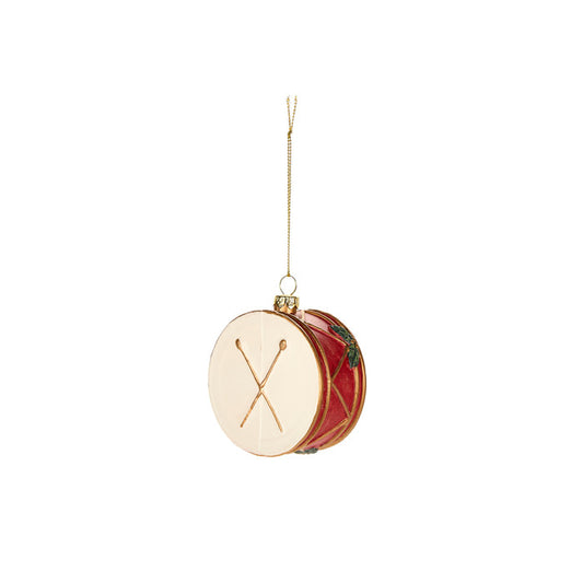 Esalta i tuoi ambienti con l'elegante addobbo Tamburo. Questa decorazione in plastica a forma di tamburo è perfetta per il tuo albero di Natale, con un tocco di lusso e stile che trasformerà la tua casa in un meraviglioso Wonderland di Natale. Dimensioni: 9.3 x 4.1 x 7.3 cm. In negozio e online su tuttochic.live