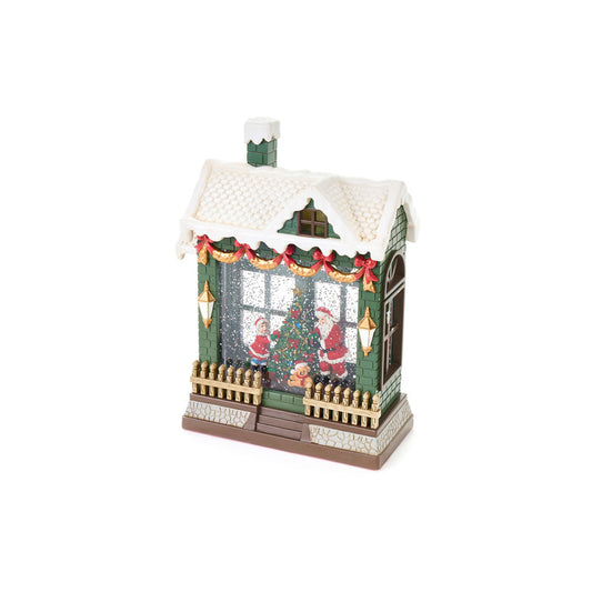 Carillon casa con neve e luci – La Giostra di Amelie


