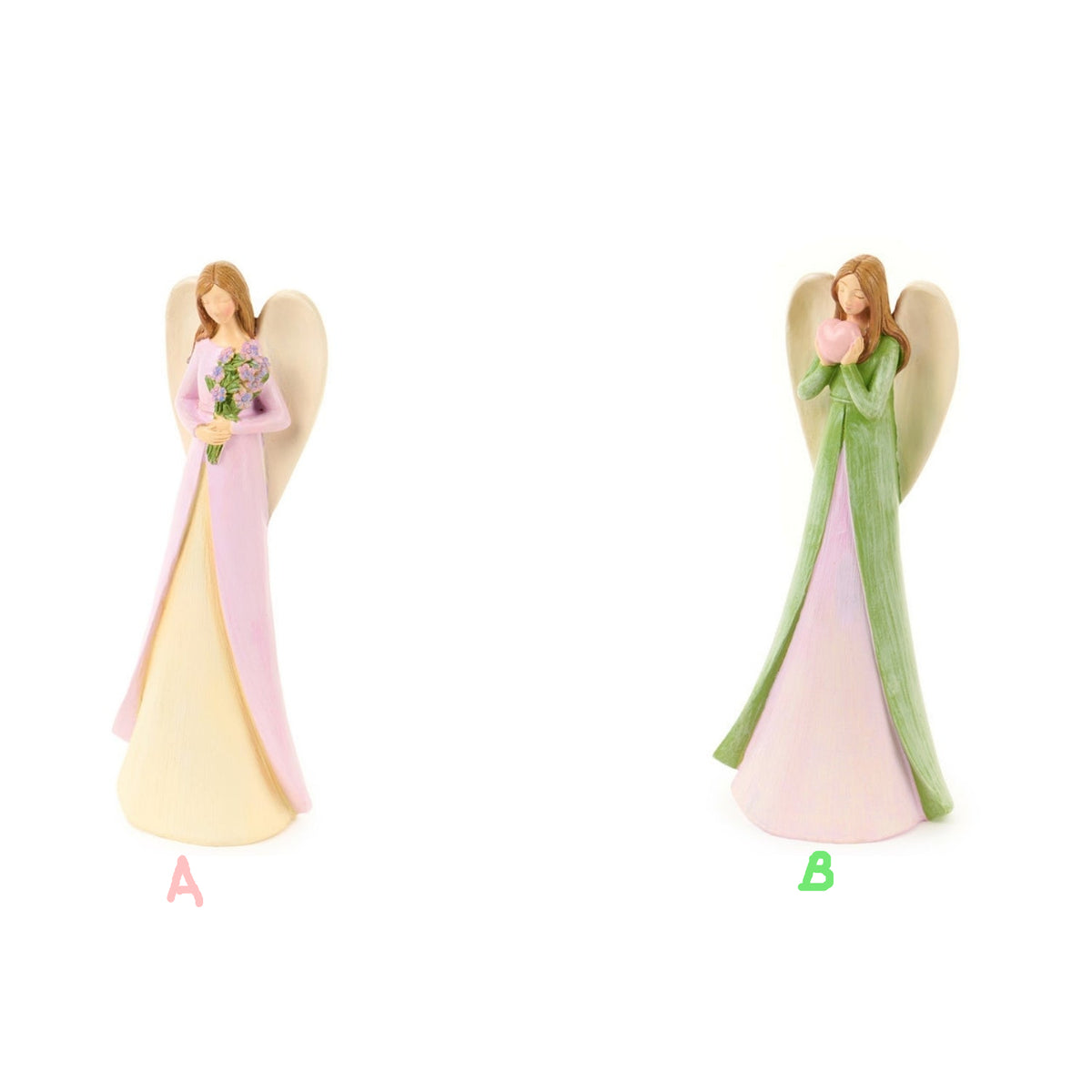 Rendi la tua casa più bella con Angelo con fiori o cuore in resina 'La vie en rose'. Dimensioni singolo prodotto: cm 8.5 x 6 x h 20. In negozio e online su tuttochic.live