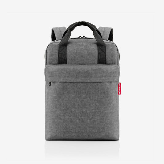 Zaino termico Reisenthel Allday Backpack M Iso colore Twist Silver.