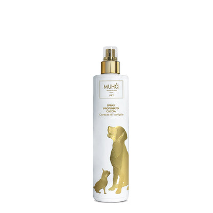 Il profumo per la cuccia dei cani è una raffinata soluzione progettata per neutralizzare gli odori indesiderati; avvolge l’ambiente del tuo amico a quattro zampe con una fragranza delicata e accogliente, nel pieno rispetto del suo benessere. In negozio e online su tuttochic.live