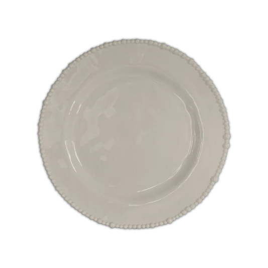 Set 6 piatti frutta in melamina di colore tortora dell'innovativa collezione Joke. Tonalità pastello e caratteristico bordo rivestito di micro sfere ornamentali fanno della linea in melamina un ottimo alleato per la tavola. Lavabile in Lavastoviglie. No microonde Dimensioni Ø 23 cm. In negozio e online su tuttochic.live