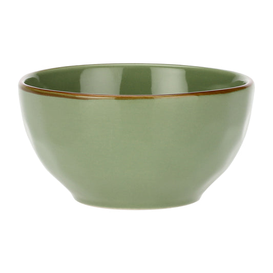 Coppetta in porcellana di colore verde oliva. Dimensioni: cm Ø 11 x 6 h Materiali: Stoneware. Non in forno tradizionale. In negozio e online su tuttochic.live