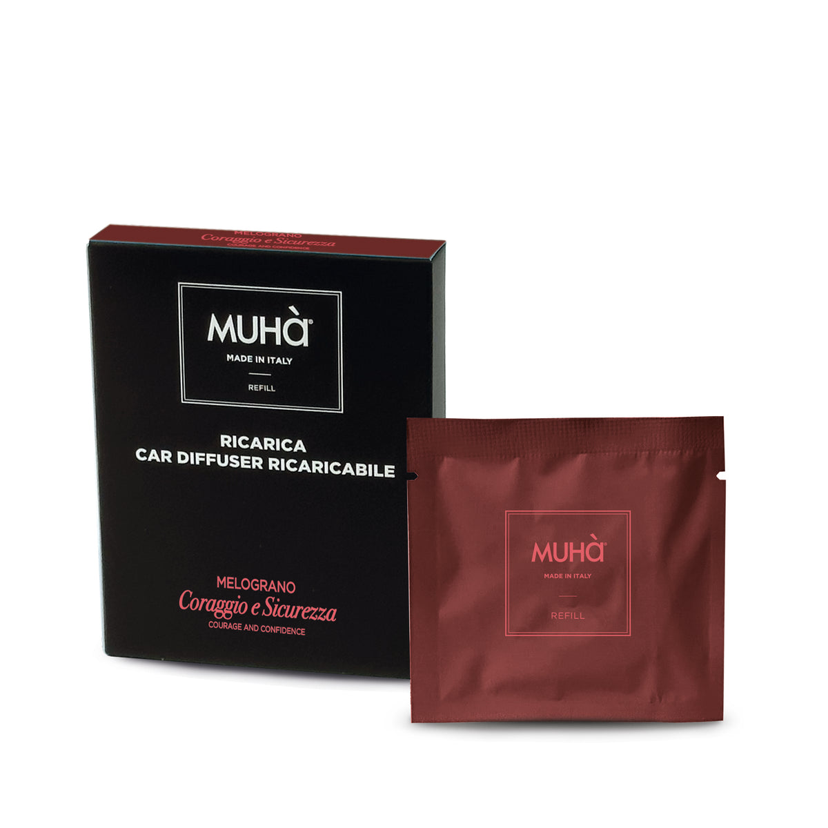 Ricarica del profumatore d’auto dal design accattivante e moderno, in soft-touch con rilascio graduale di profumi ricchi e corposi che garantiscono una lunga durata. MELOGRANO  L'intenso profumo dell'arancio si alterna alla delicata fragranza di pesca ed al fresco sentore del melone. In negozio e online su tuttochic.live