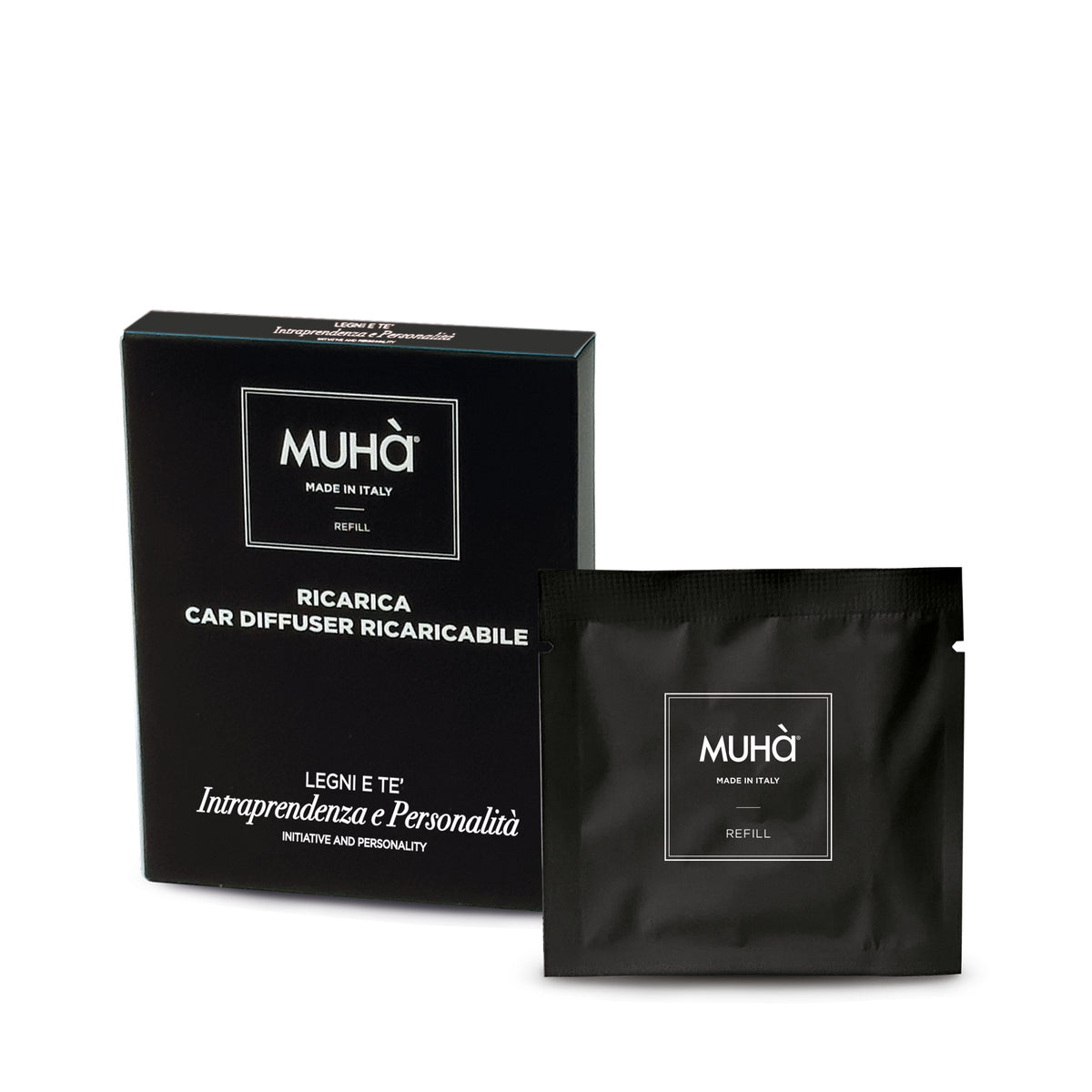 Ricarica del profumatore d’auto dal design accattivante e moderno, in soft-touch con rilascio graduale di profumi ricchi e corposi che garantiscono una lunga durata.  LEGNI E TÈ Ricordi di un souk d’oriente sono evocati dal profumo agrumato del bergamotto e dell’arancia... In negozio e online su tuttochic.live