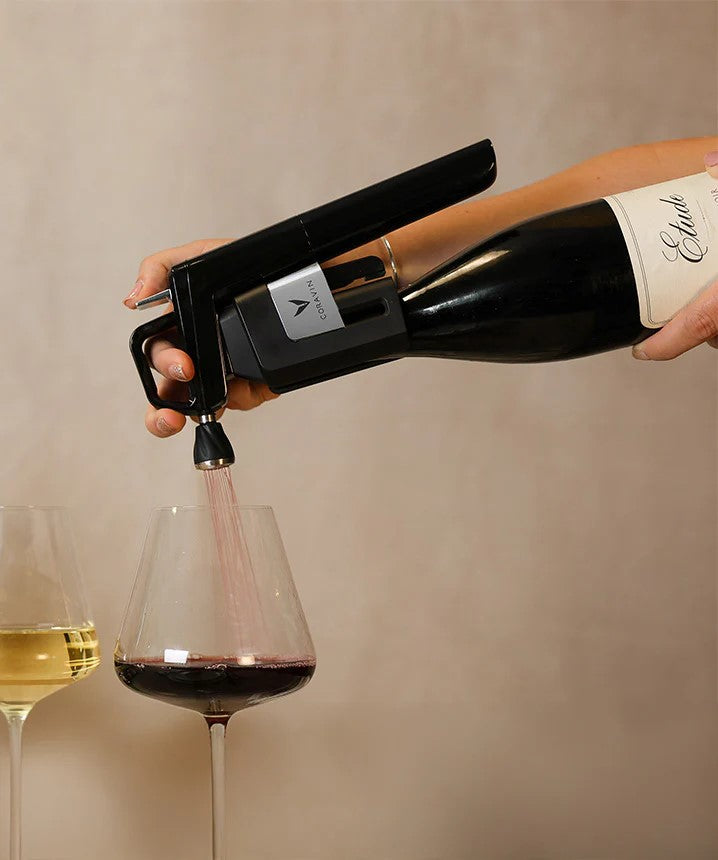 Sistema Coravin Timeless Six+ per mescita vino al calice con accessori