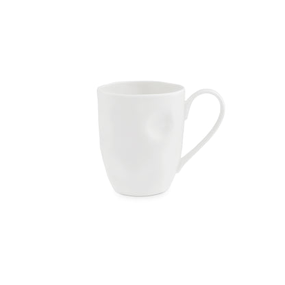 Mug Lunia, realizzata in pregiata porcellana bianca. Capacità: 350 ml. In negozio e online su tuttochic.live