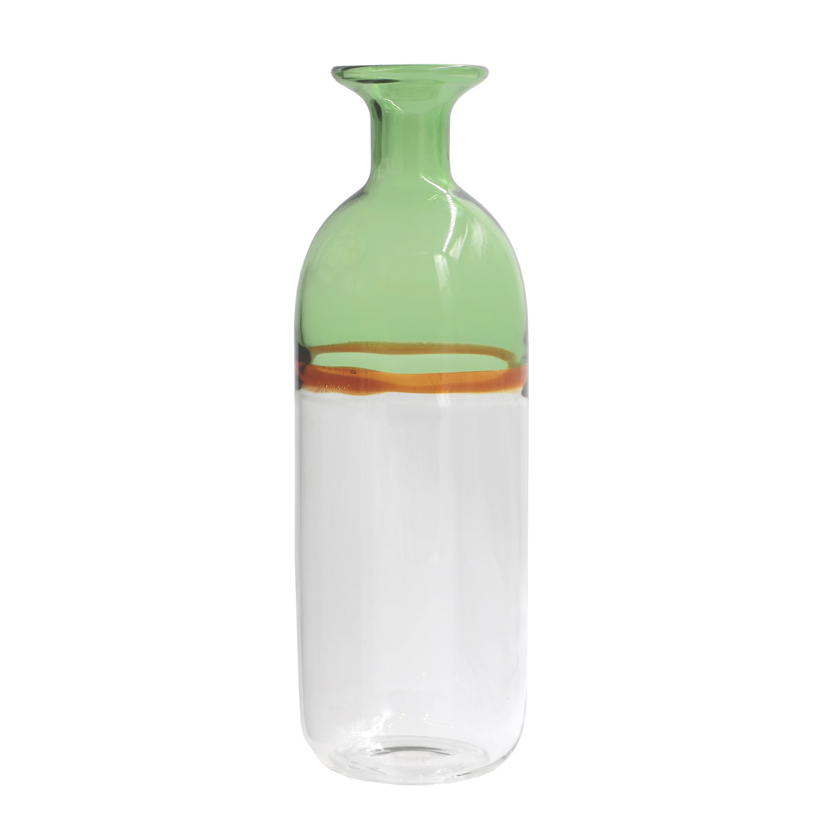 Bottiglia in vetro borosilicato incontra il colore di brand in una collezione dalle linee decise. Capacità: 900 ml. In negozio e online su tuttochic.live