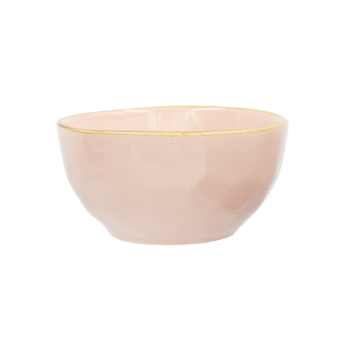 Coppetta in porcellana di colore rosa cipria.  Dimensioni: cm Ø 11 x 6 h Materiali: Stoneware. Non in forno tradizionale. In negozio e online su tuttochic.live