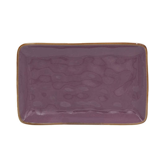 Vassoietto in porcellana di colore malva. Dimensioni: cm 20 x 13. In negozio e online su tuttochic.live