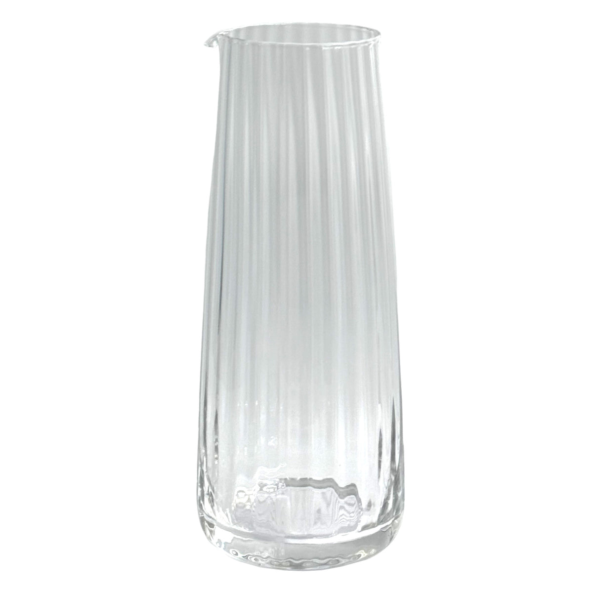 Caraffa in vetro soffiato Prismia Rose & Tulipani trasparente 1300 ml