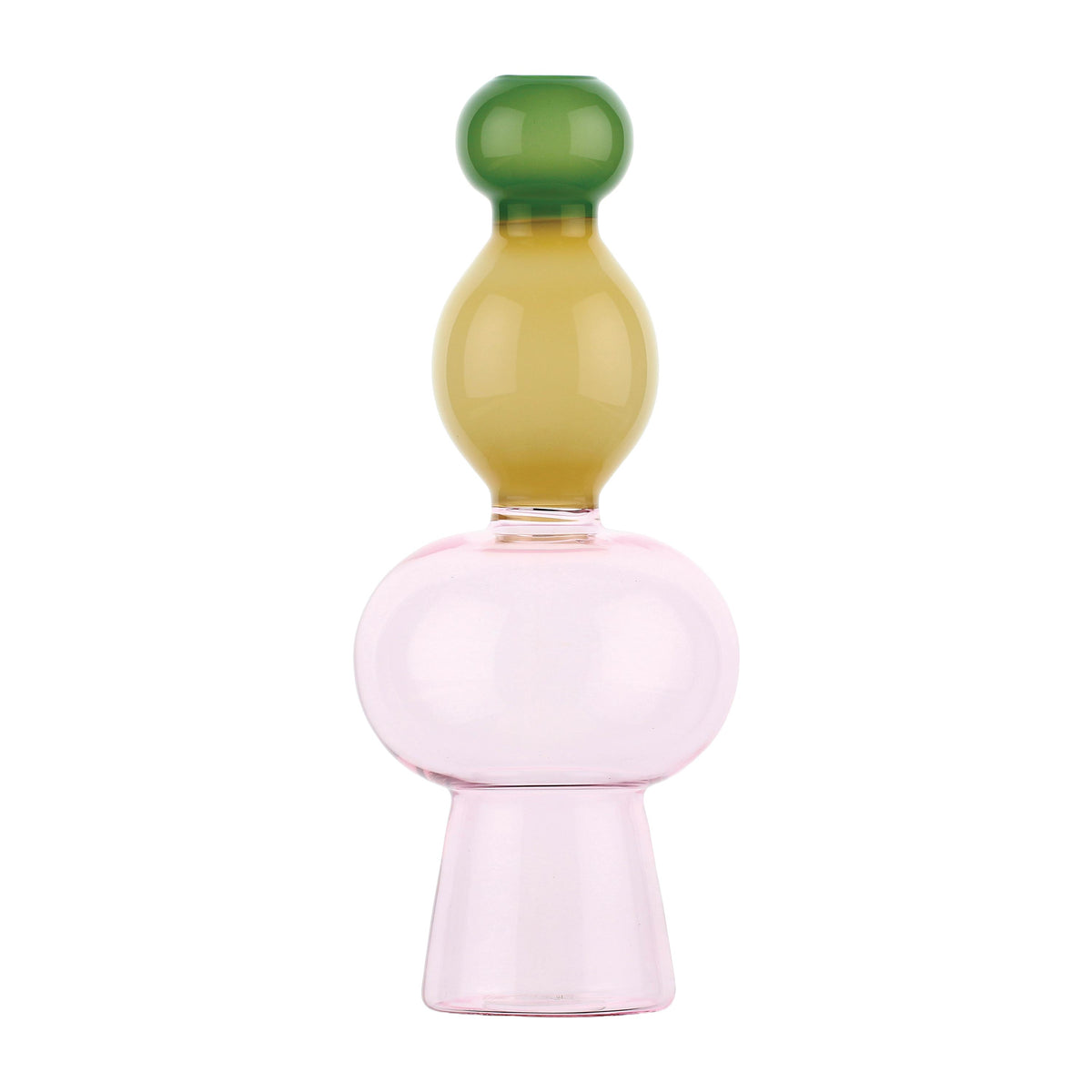 Vaso monofiore in vetro borosilicato. Più che vasi, sembrano piccole sculture in vetro dal design originale e contemporaneo, che regalano a ogni stanza personalità e luce. Alchimia è un omaggio retrò agli alambicchi. Dimensioni: cm Ø 10.5 x 26.5 h. In negozio e online su tuttochic.live