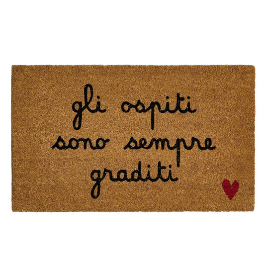 Zerbino "gli ospiti sono sempre graditi"